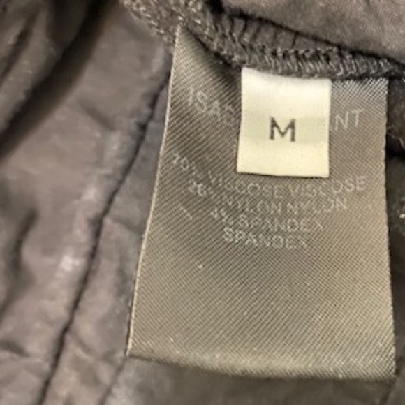 Isabel Marant Etoile Black Cropped Pants Size M - Picture 8 of 14